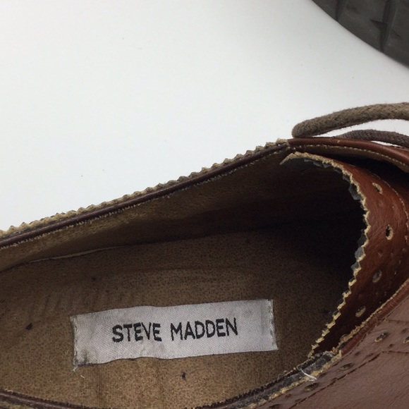 Steve madden men’s wingtip shoes size 9.5